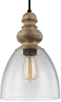 Brand new in box! Feiss P1395DFW/DWZ 1-Light Pendant! Retails $396+