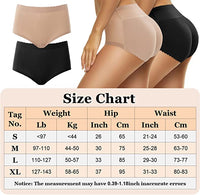 FEOYA Butt Lifter Panties, Size XL! Seamless Padded Underwear Women Butt Pads High Waist Tummy Control Shapewear