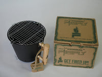 Awesome Firefly 9" Compact Portable Charcoal Grill; the perfect personal portable grill! Retails $70+