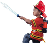 Fire Power Super Soaking Fire Hose Back Pack by Aeromax! 2 spray settings Shoots up to 30', with 60 sprays per fill up! Ages 3+