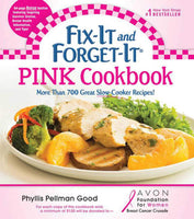 Fix-It and Forget-It Pink Cookbook: More Than 700 Great Slow-Cooker Recipes! Paperback! Retails $33+