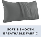 Super Soft Extra Plush Fleece Sheet Set. Cozy, Warm, Durable, Smooth, Breathable Winter Sheets. Christina Collection (King, Charcoal)