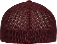 Brand new Flex fit Unisex-Adult Flexfit Trucker Mesh Fitted Cap Maroon, Sz L/XL!