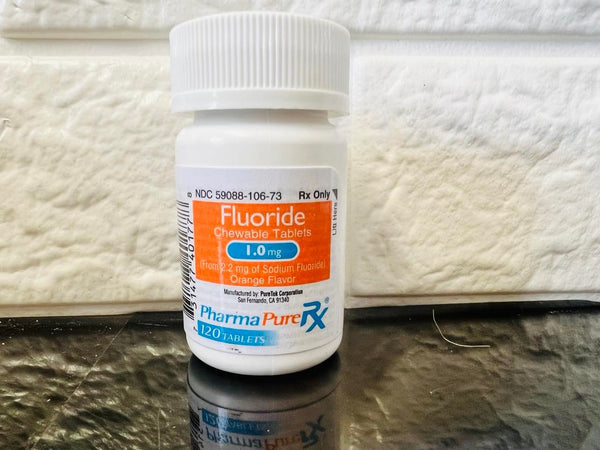 New sealed Fluoride Chewable Tablets Orange Flavour! BB 4/25