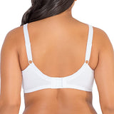 Brand new Fruit of the Loom Women's Seamed Unlined Wirefree Bra, White, sz 38C