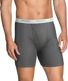 New Fruit of the Loom Mens Active Cotton Blend Lightweight Boxer Briefs, 8 Pack, Sz M!