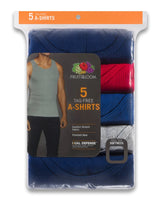 New in package! Men's 5 Pack Assorted colours A Shirts/Tanks, Sz XL!
