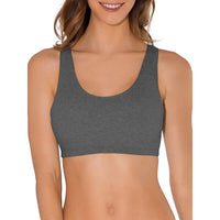 Brand new Fruit of the Loom Women's Built-Up Sports Tank Bra, Sz 34! Grey! Great for Women & Teens