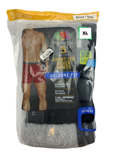 Fruit of the loom 2025 short leg boxer briefs breathable