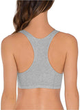 New Fruit of the Loom Women’s Built Up Tank Style Sports Bra,Grey, Sz 42!
