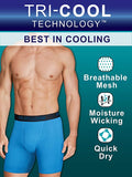 New Fruit of the Loom Mens Breathable Cotton Stretch Micro Mesh Underwear, 3 Pack, Sz XL!