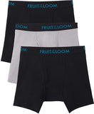 New Fruit of the Loom Mens Breathable Cotton Stretch Micro Mesh Underwear, 3 Pack, Sz XL!