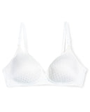 New Women's Lightly Padded Wirefree Bra by Fruit of the Loom, sz 36C, white