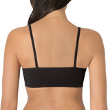 Brand new Athletic Works  Womens Spaghetti Strap Cotton Pullover Sports Bra, Black, Sz 40!