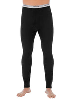 Fruit of the Loom Men's Classic Thermal Underwear Bottom - Black, Sz XL!