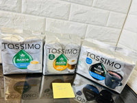 New sealed Tassimo coffee lot 357, BB: 6/2O, 12/21, 6/21