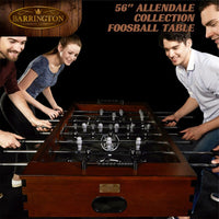 Brand new in box! Allendale 62'' Foosball Table by Barrington Billiards Company! High Quality Construction! Retails $860+ Tax!