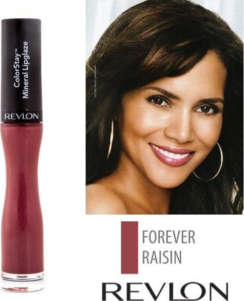 New Revlon Lipgloss Colorstay Mineral Lipglaze - 540 Forever Raisin