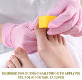 New For Pro 240 Grit Buffing Block, Ultra Gold, 20 Count! They are ideal for buffing nails prior to applying gel polish or nail lacquer.