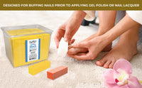 New For Pro 240 Grit Buffing Block, Ultra Gold, 20 Count! They are ideal for buffing nails prior to applying gel polish or nail lacquer.