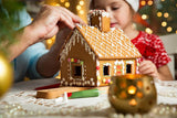 New Fox Run 4532 Gingerbread House Cookie Cutter and Icing Bake Set, 19-Piece, 10.25 x 9 x 1.75 inches