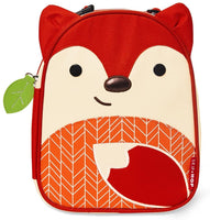 New Skip Hop Kids Insulated Lunch Box, Fox! Roomy main compartment that holds sandwiches, snacks, drinks and more.