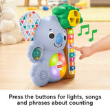 New in box! Fisher-Price Linkimals Counting Koala – English Edition, musical learning toy for babies and toddlers