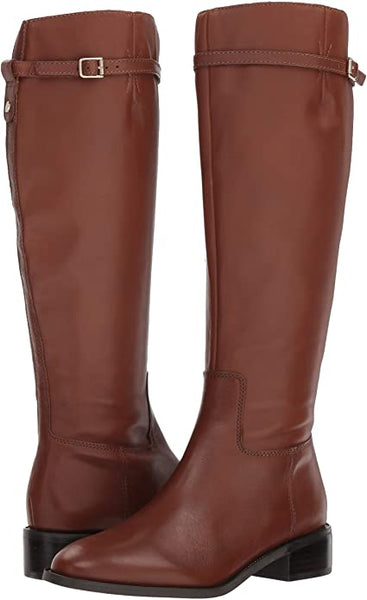 Brand new Franco Sarto Women's Belair Equestrian Boots in Scotch! Leather, Sz 8.5! Nordstrom Item! Retails $318+
