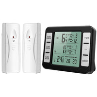 New Wireless Refrigerator Thermometer with 2 transmitters and 3 alarms