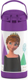 THERMOS FUNTAINER 12 Ounce Stainless Steel Kids Bottle, Frozen 2 - Dent on the side, does not affect its use