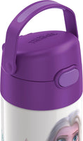 THERMOS FUNTAINER 12 Ounce Stainless Steel Kids Bottle, Frozen 2 - Dent on the side, does not affect its use