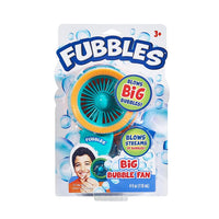 New Little Kids Fubbles Big Bubble Fan! Blows BIG Bubbles and Streams of Bubbles! Teal