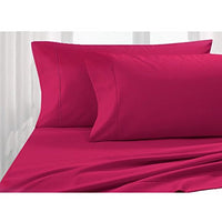 Premier Bamboo Essence 2000 Wrinkle Free, Fade Resistant Deep Pocket Sheet Set! Fits Mattresses Up To 16 Inches! Queen, Fuchsia!