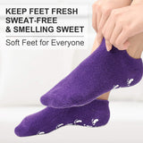 Brand new in package! Reusable washable Blissful Moisturizing Gel socks! Blissful Moisturizing Gel Socks are the blissful way to beautiful, super soft feet! Purple! Retails $26+