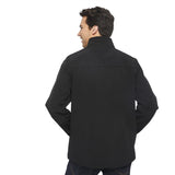 New George Plus Men's Softshell Jacket in Black, Sz 5X!