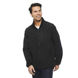 New George Plus Men's Softshell Jacket in Black, Sz 5X!