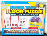 The Number Train Giant Floor Puzzle & Music CD (Floor Puzzles)
