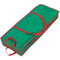 Christmas Gift Wrap Fabric Storage Bag (37x14x5.5") For Paper, Tags & Bows!