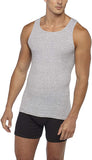 New in package! Gildan Men's A-Shirts Tag-Free Tanks Multipack 4 Pack 2XL Moisture Wicking