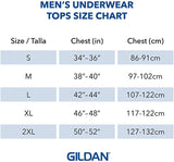 New in package! Gildan Mens Cool Spire A-Shirts Tanks, White, 6 Pack, Sz XL!