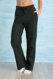 Brand new Gildan Women's Open Bottom Sweatpants, Black, Sz L! Sits at the waist, really comfortable great quality!