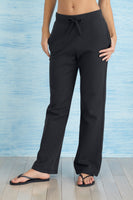 Brand new Gildan Women's Open Bottom Sweatpants, Black, Sz L! Sits at the waist, really comfortable great quality!