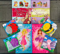 BUILD YOUR OWN LIBRARY with this Amazing Book Collection! Girls Read & Play Lot!  Includes all 8 Books