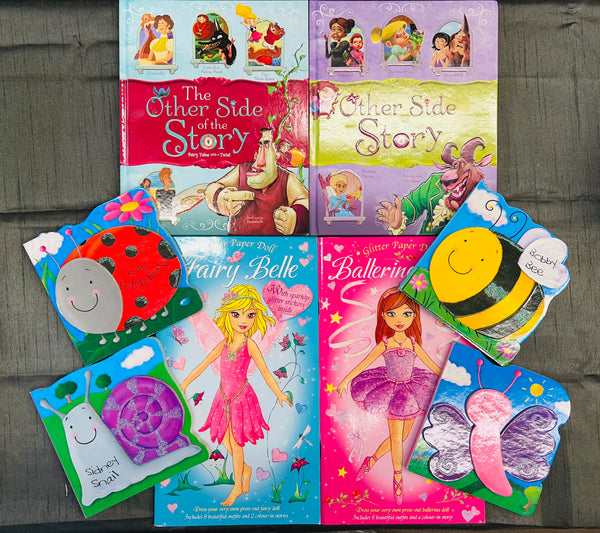 BUILD YOUR OWN LIBRARY with this Amazing Book Collection! Girls Read & Play Lot!  Includes all 8 Books