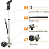 NEW GIYO 300 PSI Air Inflator Bicycle Bike Pump