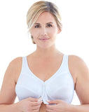 New Glamorise Women's MagicLift Front Close Posture Back Support Bra #1265, White! Sz 40DD! Also Fits 42D, 44C, 46B! Retails $74+