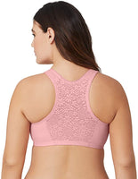 Brand new Glamorise Women's Complete Comfort Wirefree Cotton T-Back Bra, 34DD! Retails $53+