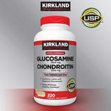 New sealed Kirkland Signature Glucosamine & Chondroitin, 220 Tablets! BB: 11/25! Retails $91US+