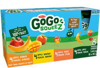 Brand new Squeeze, Fruit Mix Variety GoGo Squeez 16x90g