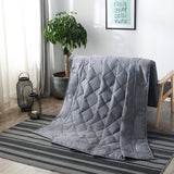 New Weighted Blanket King Size for Adult and Couple Heavy Blanket with 100% Soft Cotton and Glass Beads for California King Size Bed - (30lbs, 88"x104") Dark Grey